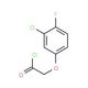 (3-chloro-4-fluorophenoxy)acetyl chloride - chemical structure image