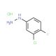 3-Chloro-4-fluorophenylhydrazine hydrochloride (CAS 175135-74-7) - chemical structure image