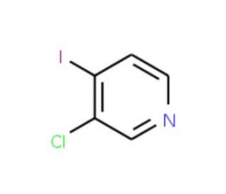 3-Chloro-4-iodopyridine (CAS 77332-79-7) - chemical structure image