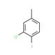3-Chloro-4-iodotoluene (CAS 116632-42-9) - chemical structure image