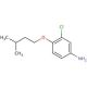 3-Chloro-4-(isopentyloxy)aniline - chemical structure image