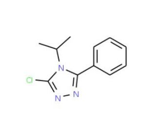 3-chloro-4-isopropyl-5-phenyl-4H-1,2,4-triazole - chemical structure image