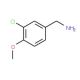3-Chloro-4-methoxy-benzylamine (CAS 115514-77-7) - chemical structure image