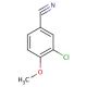 3-Chloro-4-methoxybenzonitrile (CAS 102151-33-7) - chemical structure image