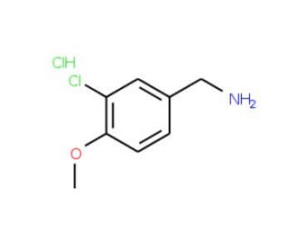 3-Chloro-4-methoxybenzylamine HCl (CAS 115514-77-7) - chemical structure image