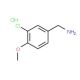 3-Chloro-4-methoxybenzylamine HCl (CAS 115514-77-7) - chemical structure image