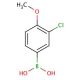3-Chloro-4-methoxyphenylboronic acid (CAS 175883-60-0) - chemical structure image