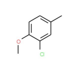 3-Chloro-4-methoxytoluene (CAS 22002-44-4) - chemical structure image