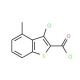 3-chloro-4-methyl-1-benzothiophene-2-carbonyl chloride - chemical structure image