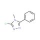 3-chloro-4-methyl-5-phenyl-4H-1,2,4-triazole - chemical structure image