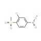 3-Chloro-4-(methylsulfonyl)-1-nitrobenzene (CAS 91842-77-2) - chemical structure image