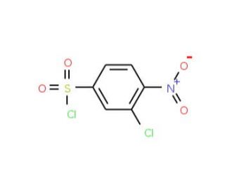 3-Chloro-4-nitrobenzenesulfonyl chloride (CAS 64835-30-9) - chemical structure image