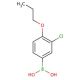 3-Chloro-4-propoxyphenylboronic acid 的分子结构, CAS编号: 480438-57-1 3-Chloro-4-propoxyphenylboronic acid (CAS 480438-57-1) - chemical structure image