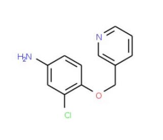 3-chloro-4-(pyridin-3-ylmethoxy)aniline (CAS 848134-24-7) - chemical structure image