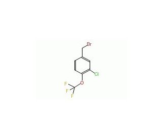 3-Chloro-4-(trifluoromethoxy)benzyl bromide (CAS 261763-18-2) - chemical structure image