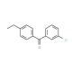 3-Chloro-4′-ethylbenzophenone (CAS 82520-41-0) - chemical structure image