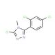 3-chloro-5-(2,4-dichlorophenyl)-4-methyl-4H-1,2,4-triazole - chemical structure image