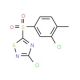 3-Chloro-5-(3-chloro-4-methylphenylsulfonyl)-1,2,4-thiadiazole (CAS 1000575-34-7) - chemical structure image