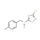 3-Chloro-5-(4-methylbenzylsulfinyl)-1,2,4-thiadiazole - chemical structure image