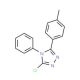 3-chloro-5-(4-methylphenyl)-4-phenyl-4H-1,2,4-triazole - chemical structure image