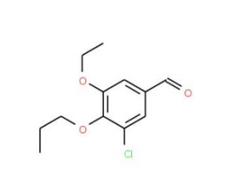 3-chloro-5-ethoxy-4-propoxybenzaldehyde - chemical structure image