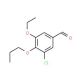 3-chloro-5-ethoxy-4-propoxybenzaldehyde - chemical structure image