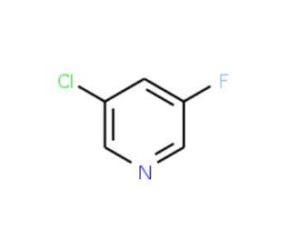 3-Chloro-5-fluoropyridine (CAS 514797-99-0) - chemical structure image