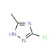 3-chloro-5-methyl-1H-1,2,4-triazole (CAS 15285-15-1) - chemical structure image