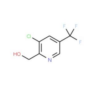 [3-Chloro-5-(trifluoromethyl)-2-pyridinyl]methanol (CAS 1033463-31-8) - chemical structure image