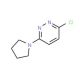 3-Chloro-6-(1-pyrrolidinyl)pyridazine (CAS 66346-85-8) - chemical structure image
