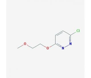 3-chloro-6-(2-methoxyethoxy)pyridazine (CAS 147362-91-2) - chemical structure image