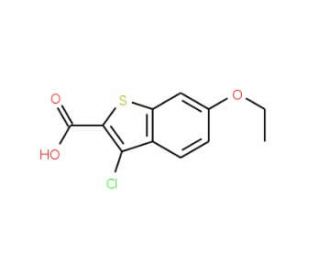 3-chloro-6-ethoxy-1-benzothiophene-2-carboxylic acid - chemical structure image