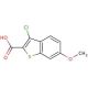 3-Chloro-6-methoxy-1-benzothiophene-2-carboxylic acid (CAS 310390-60-4) - chemical structure image