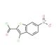3-chloro-6-nitro-1-benzothiophene-2-carbonyl chloride - chemical structure image