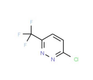 3-Chloro-6-(trifluoromethyl)pyridazine (CAS 258506-68-2) - chemical structure image