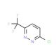 3-Chloro-6-(trifluoromethyl)pyridazine (CAS 258506-68-2) - chemical structure image