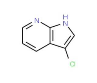 3-Chloro-7-azaindole (CAS 80235-01-4) - chemical structure image
