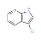 3-Chloro-7-azaindole (CAS 80235-01-4) - chemical structure image