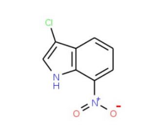 3-Chloro-7-nitro-indole (CAS 165669-14-7) - chemical structure image