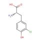 3-Chloro-L-tyrosine (CAS 7423-93-0) - chemical structure image