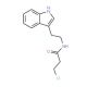 3-chloro-N-[2-(1H-indol-3-yl)ethyl]propanamide (CAS 93187-18-9) - chemical structure image