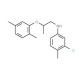 3-Chloro-N-[2-(2,5-dimethylphenoxy)propyl]-4-methylaniline - chemical structure image