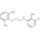 3-Chloro-N-[2-(2,6-dimethylphenoxy)ethyl]-2-methylaniline - chemical structure image