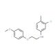 3-Chloro-N-[2-(4-methoxyphenoxy)ethyl]-4-methylaniline - chemical structure image