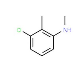 3-Chloro-N,2-dimethylaniline (CAS 41456-52-4) - chemical structure image