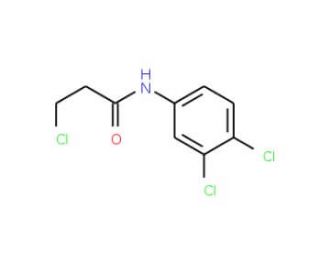 3-Chloro-N-(3,4-dichloro-phenyl)-propionamide - chemical structure image