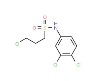 3-Chloro-N-(3,4-dichlorophenyl)-1-propanesulfonamide - chemical structure image