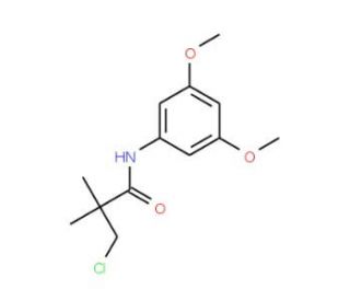 3-Chloro-N-(3,5-dimethoxyphenyl)-2,2-dimethylpropanamide - chemical structure image