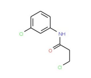 3-chloro-N-(3-chlorophenyl)propanamide (CAS 99585-98-5) - chemical structure image