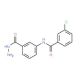 3-Chloro-N-[3-(hydrazinocarbonyl)phenyl]benzamide - chemical structure image